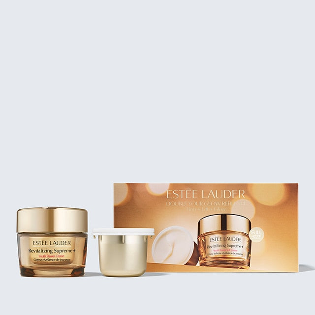 Revitalizing Supreme+ Creme Moisturizer Skincare Refill Set Firm + Lift + Glow